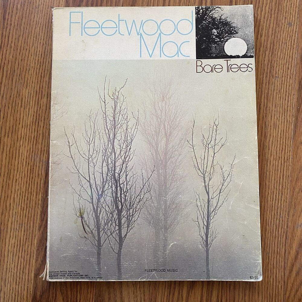 Vintage 1972 Fleetwood Mac Bare Trees Album Songbook. Lyrics. Photos. Rare. USA.